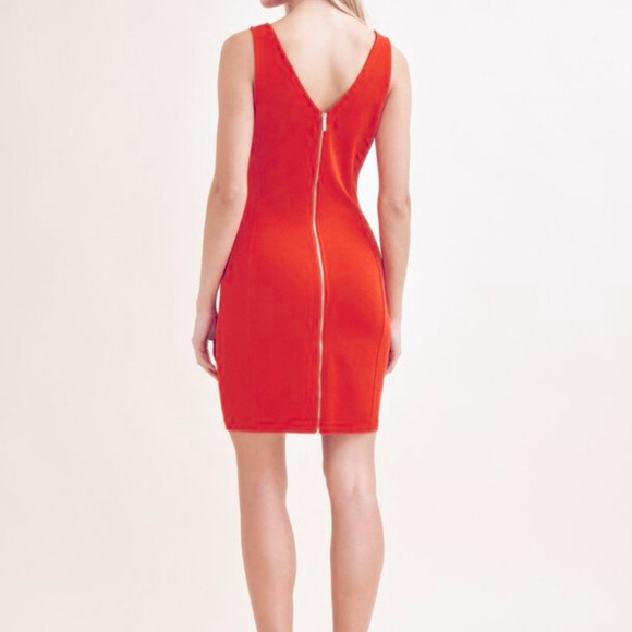 Dynamite Zip Back Bodycon Dress - Picture 3 of 10
